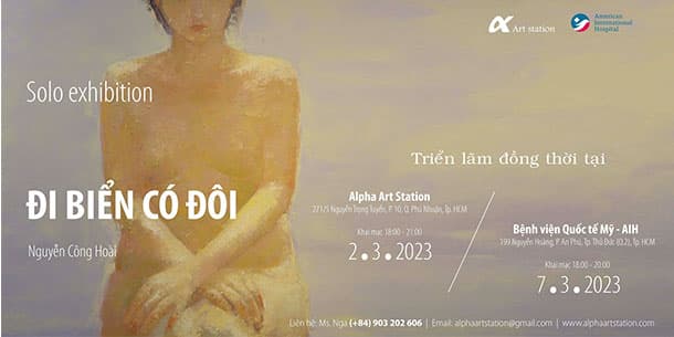 Triển lãm tranh: Đi biển có đôi