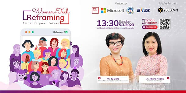  Hội Thảo Women In Tech: Reframing 2023 