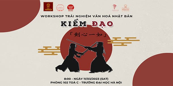 Workshop trải nghiệm văn hóa Nhật Bản - Kiếm Đạo