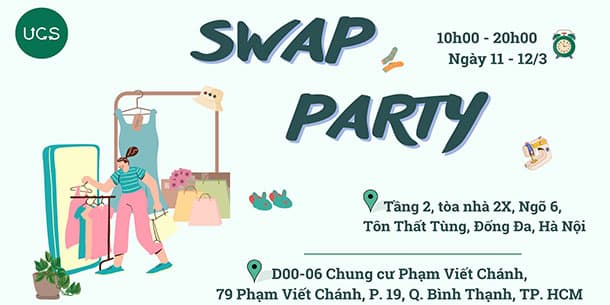 URBAN SWAP PARTY: Phiên đổi và trao tặng đồ 