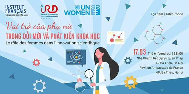 Toạ đàm: Vai trò của phụ nữ trong đổi mới và phát kiến khoa học