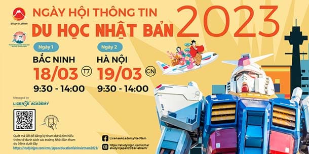 Ngày hội thông tin Du học Nhật Bản 2023