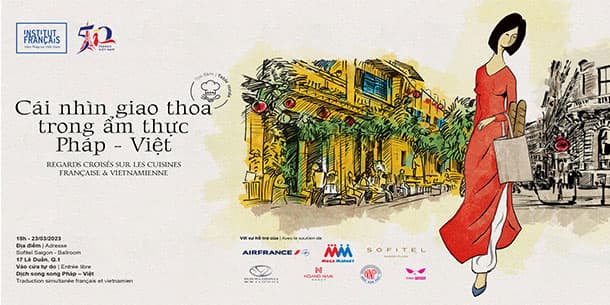 Tọa đàm: Cái nhìn giao thoa trong ẩm thực Pháp-Việt.