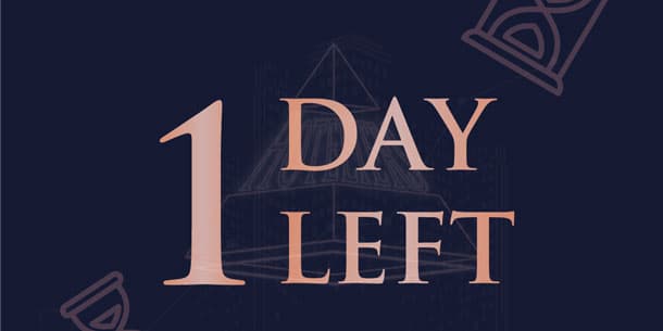 1 DAY LEFT: BẠN ĐÃ SẴN SÀNG BƯỚC RA KHỎI VÙNG AN TOÀN CỦA BẢN THÂN?