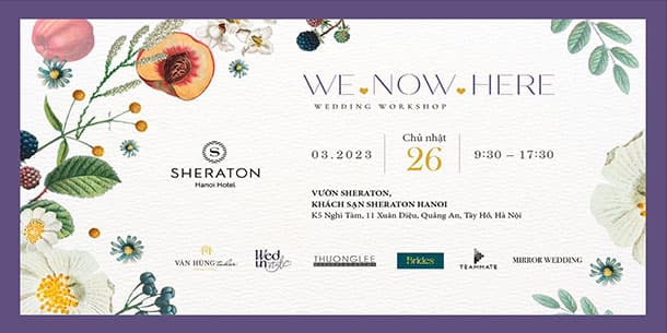 WE NOW HERE - Wedding Workshop 2023