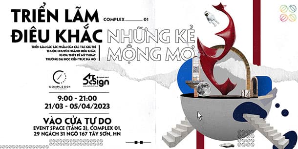 Triển lãm điêu khắc: Những Kẻ Mộng Mơ