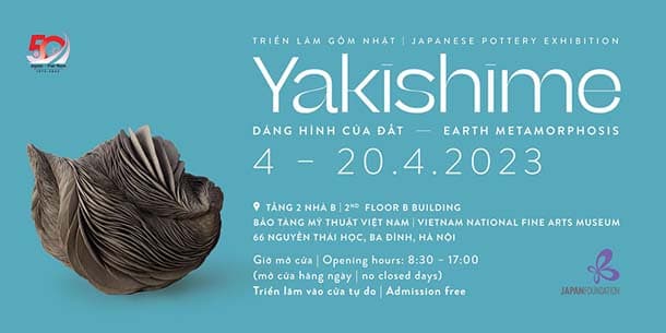 The exhibition YAKISHIME – Earth Metamorphosis