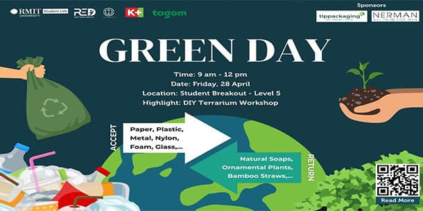 Ngày Hội Đổi Rác Lấy Quà Green Day