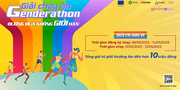 Giải Chạy Ảo Genderathon - Đường Đua Không Giới Hạn 2023