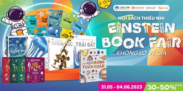 Hội sách thiếu nhi EINSTEIN BOOK FAIR 