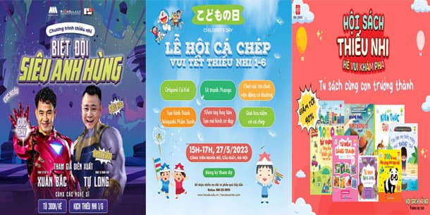 Summaries of exciting events to celebrate International Children's Day