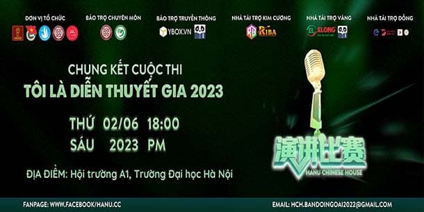 Cơ hội tham dự đêm Chung kết - Tôi là diễn thuyết gia 2023