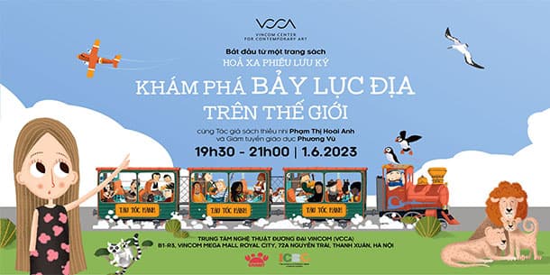 CHƯƠNG TRÌNH NGHỆ THUẬT NHÂN NGÀY QUỐC TẾ THIẾU NHI BẮT ĐẦU TỪ MỘT TRANG SÁCH: “Hoả xa phiêu lưu ký - Khám phá Bảy lục địa trên Thế giới"