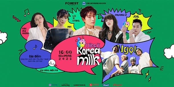 Lễ hội âm nhạc & dã ngoại I LIKE IT KOREA MILK PLAYGROUND 2023