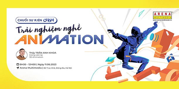 Sự kiện trải nghiệm Chạm - Buổi 3: Trải nghiệm nghề Animation