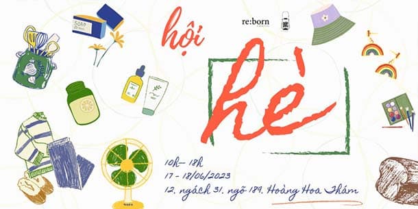 Hội HÈ - hội chợ đầu tiên tại re:born creative