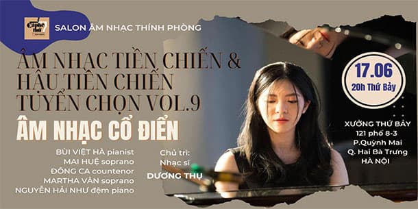 Cà phê Âm nhạc : ÂM NHẠC TIỀN CHIẾN & HẬU TIỀN CHIẾN TUYỂN CHỌN VOL.9 VÀ ÂM NHẠC CỔ ĐIỂN