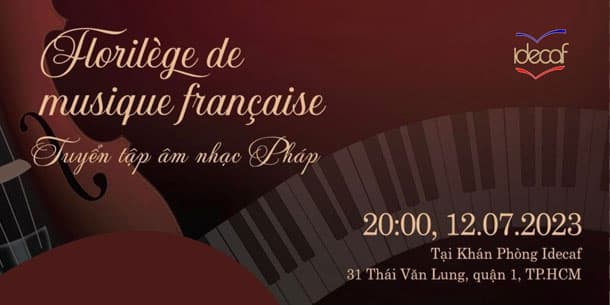 Đêm nhạc thính phòng Florilège de musique française tại IDECAF