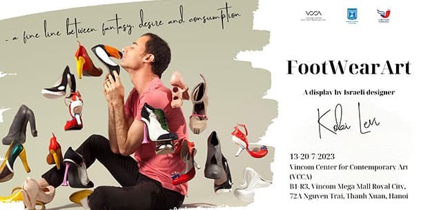 FootWearArt - Triển lãm Thời trang Giày của Kobi Levi
