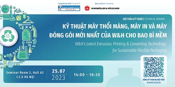 Hội thảo kỹ thuật - Kỹ thuật máy thổi màng, máy in và máy đóng gói mới nhất của W&H cho bao bì mềm