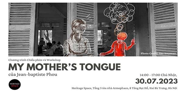 Workshop and Film screening - My Mother's Tongue - of Jean-Baptiste Phou
