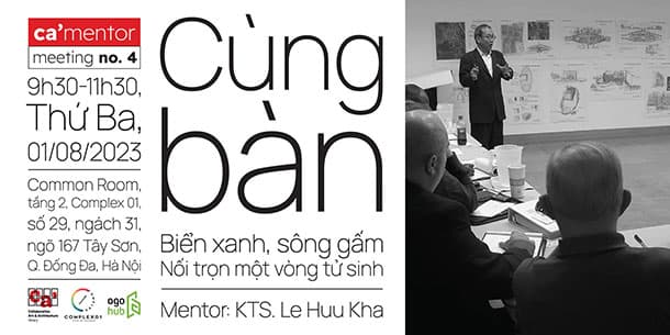 Trò chuyện cùng kiến trúc sư Le Huu Kha