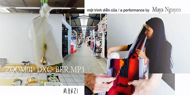 Một trình diễn âm thanh thể nghiệm của Maya Nguyễn
