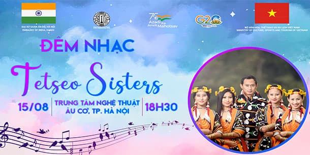 77th INDEPENDENCE DAY OF INDIA MUSICAL EVENING BY “TETSEO SISTERS”