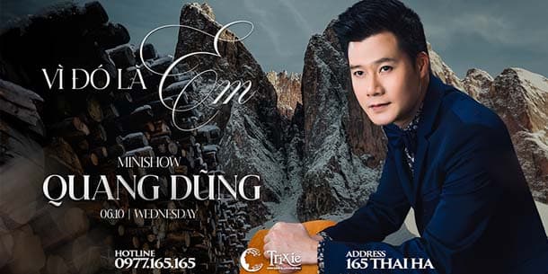 Minishow Quang Dũng - Vì Đó Là Em - Ngày 6.10.2023