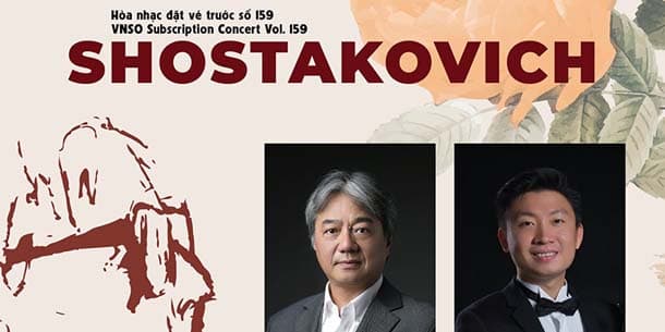 Hòa nhạc đặt vé trước số 159 - SHOSTAKOVICH Night - Subscription Concert Vol. 159