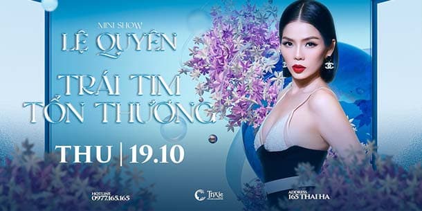 Minishow Lệ Quyên tại Hà Nội - Ngày 19.10.2023