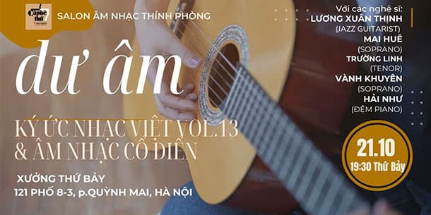 Salon Âm nhạc thính phòng Chủ đề : DƯ ÂM