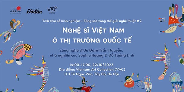 Talk chia sẻ kinh nghiệm: Nghệ sĩ Việt Nam ở thị trường quốc tế