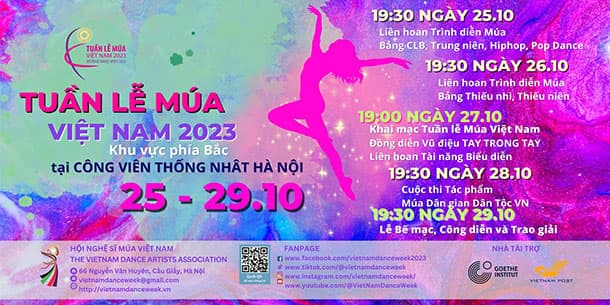 Tuần lễ Múa Việt Nam | Vietnam Dance Week 2023