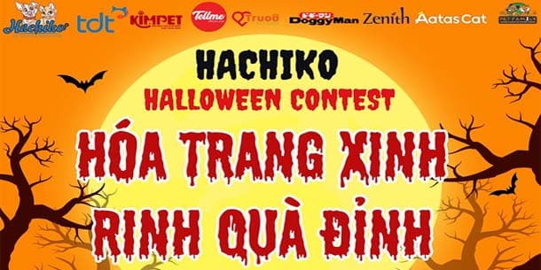 Offline Lễ hội hóa trang cho thú cưng - Halloween 2023