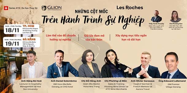 Series Du học Thụy Sĩ số 12 - Chủ đề Những cột mốc trên hành trình sự nghiệp