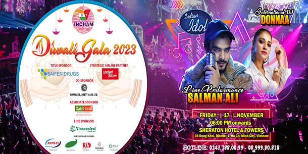 Tháng 11 đừng bỏ lỡ lễ hội ánh sáng cùng INCHAM DIWALI GALA 2023