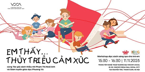 Workshop Đọc sách sáng tạo cho trẻ em: EM THẤY… THỦY TRIỀU CẢM XÚC