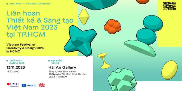 Khai mạc Liên hoan Sáng tạo và Thiết kế Việt Nam 2023 tại TP HCM