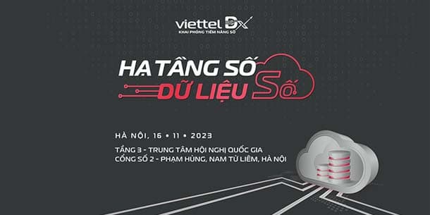 VIETTELDX 2023 - Sự kiện Công nghệ số không thể bỏ qua vào tháng 11