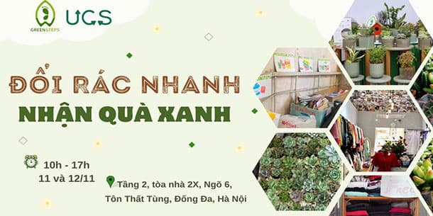 Đổi rác nhanh - nhận quà xanh lần 2