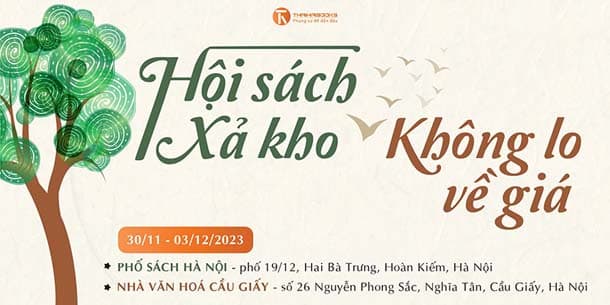 Hội sách xả kho - Không lo về giá 2023