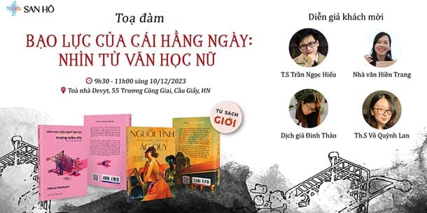 Toạ đàm - Bạo lực của cái hằng ngày - Nhìn từ văn học nữ