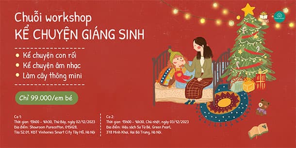 Chuỗi workshop kể chuyện giáng sinh