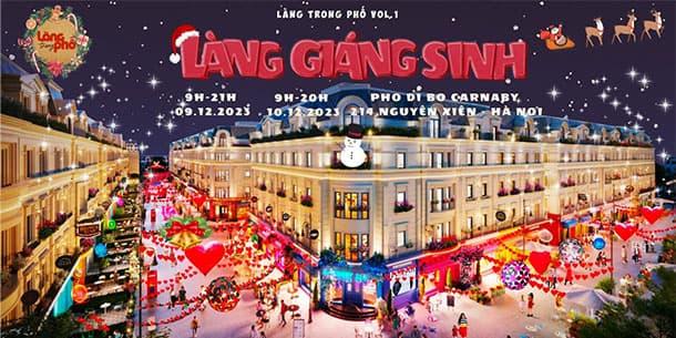 Hội chợ làng trong phố VOL.1: LÀNG GIÁNG SINH