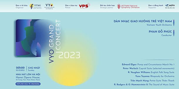 Sự kiện hòa nhạc VYO GRAND CONCERT 2023