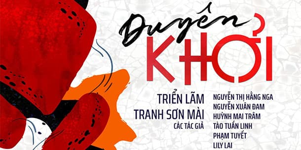 Triển lãm Duyên Khởi Đa Sắc Thái Chất Liệu Sơn Mài