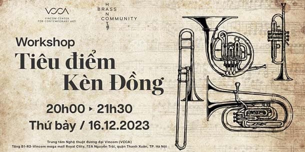 Workshop Tiêu điểm kèn đồng - Ngày 16.12.2023