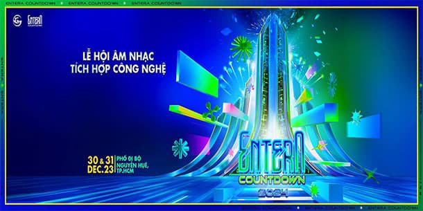 Lễ Hội Âm Nhạc Tích Hợp Công Nghệ Entera Countdown - Enter The New Era 2024