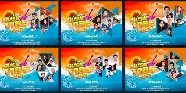 Bán vé Lễ hội Vibe Fest - NovaWorld Phan Thiết 2024